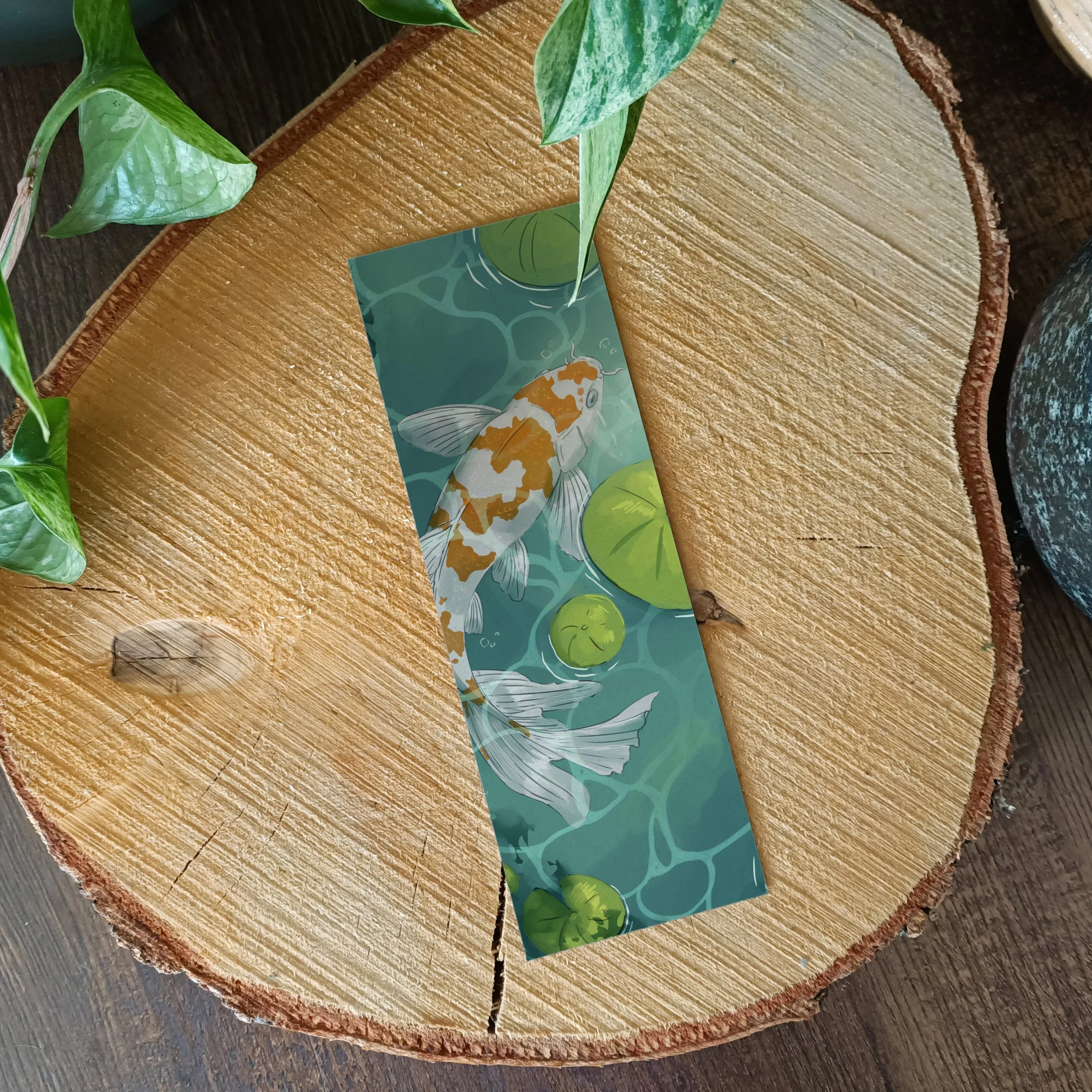 Koi Pond Bookmark