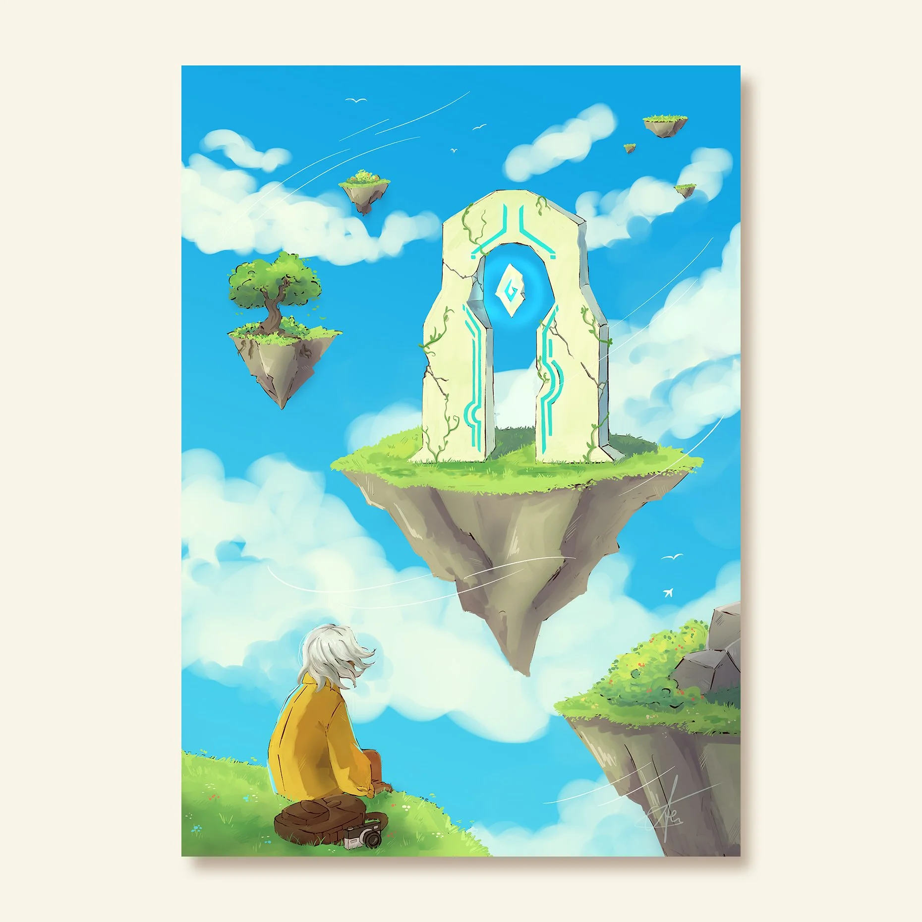 Photography Girl III - Art print