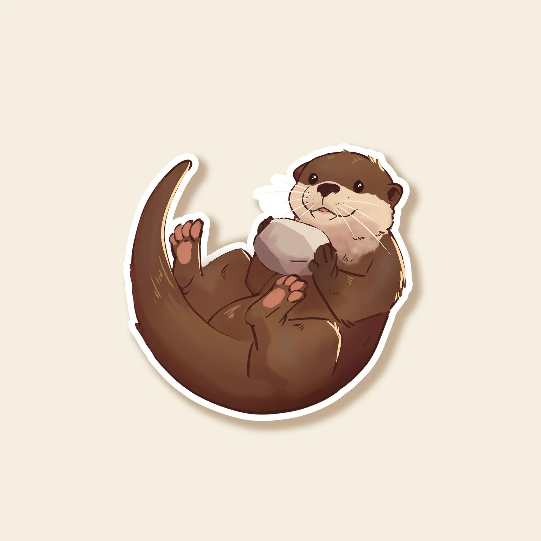 Otter - Sticker