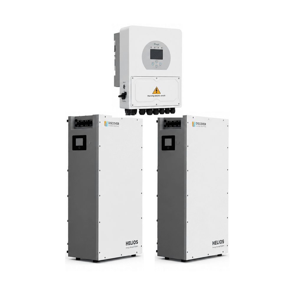 PowerStore 32kW — Deye inverter with two Discover HELIOS batteries