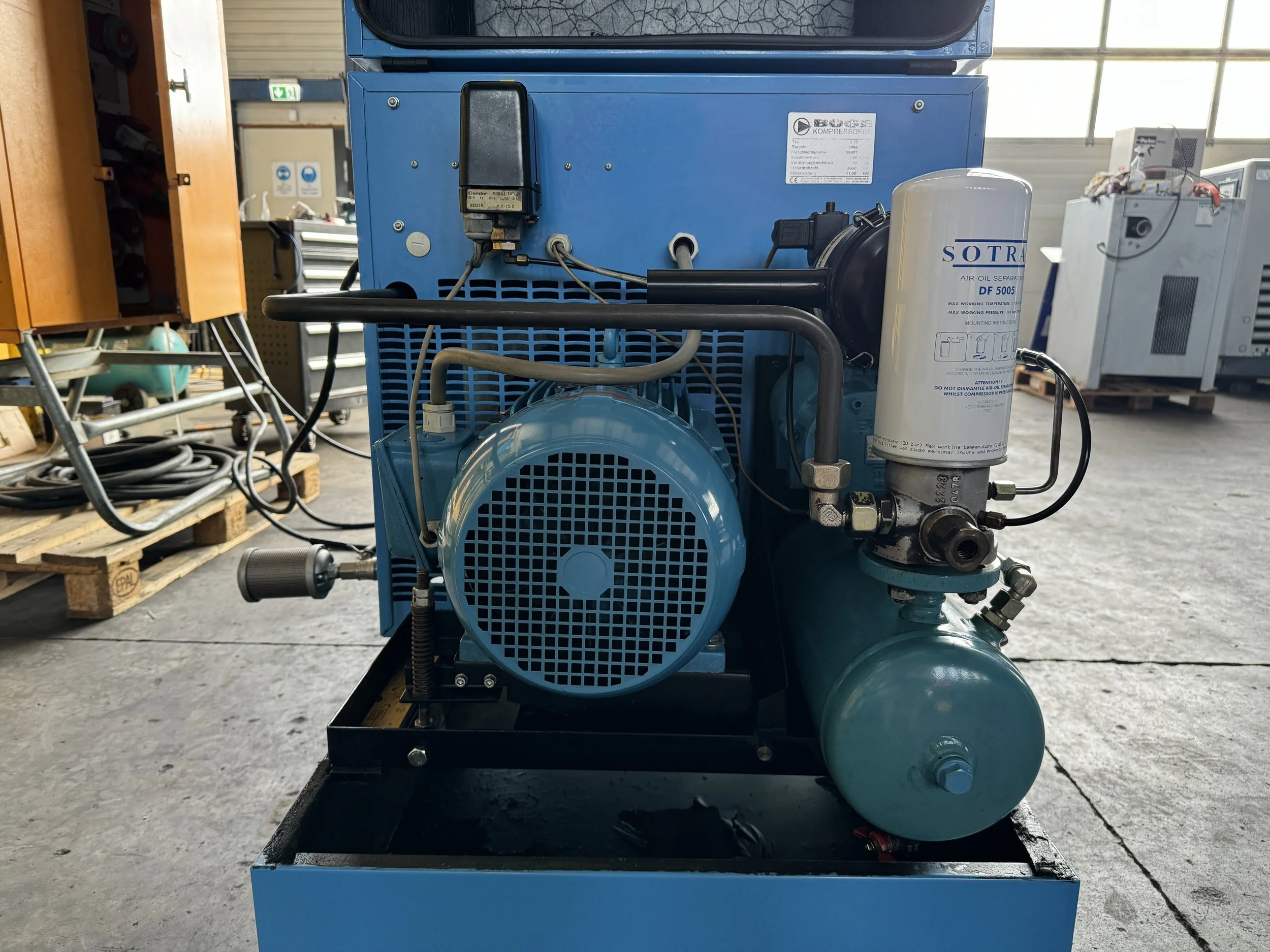 Schraubenkompressor Boge S15 — INIMEX & VBS