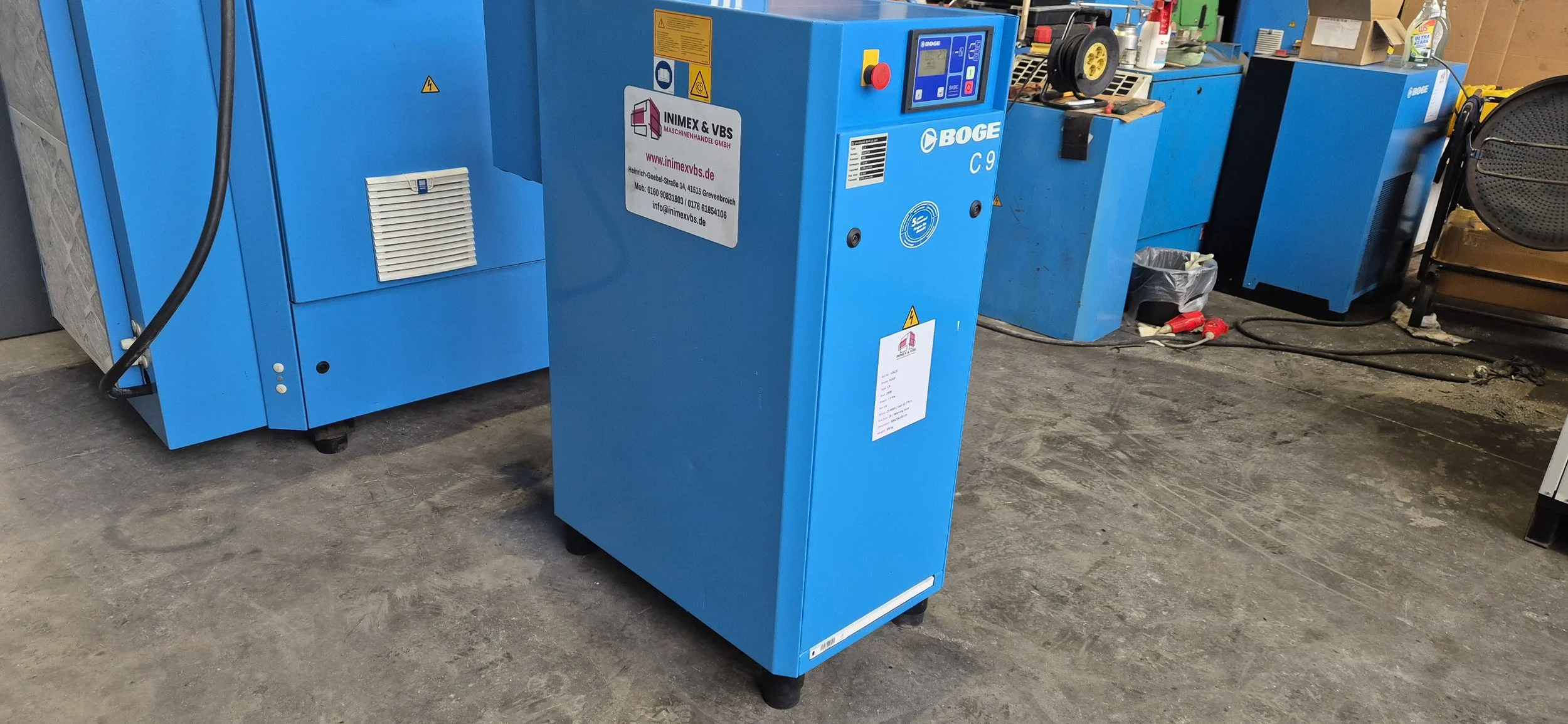 Schraubenkompressor Boge C9