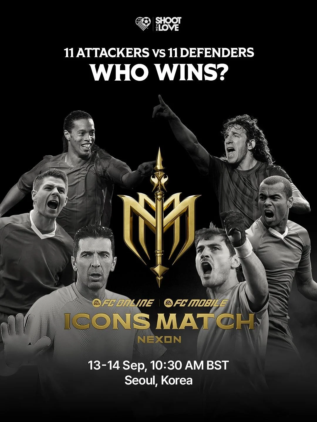We&rsquo;re heading to Seoul with @theofficialac3 for the Icons Match with Nexon&hellip;

11 Attackers vs 11 Defenders&hellip; who wins?