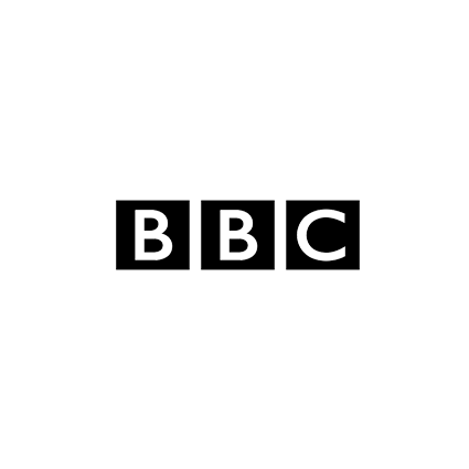 BBC logo in black and white