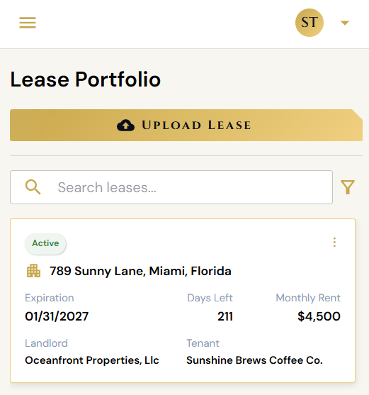 AI-powered lease management platform that reads uploaded lease documents and connects tenants, landlords, brokers, and property managers. 2026-ongoing, 1 FTE, Claude Sonnet + pgVector + React.