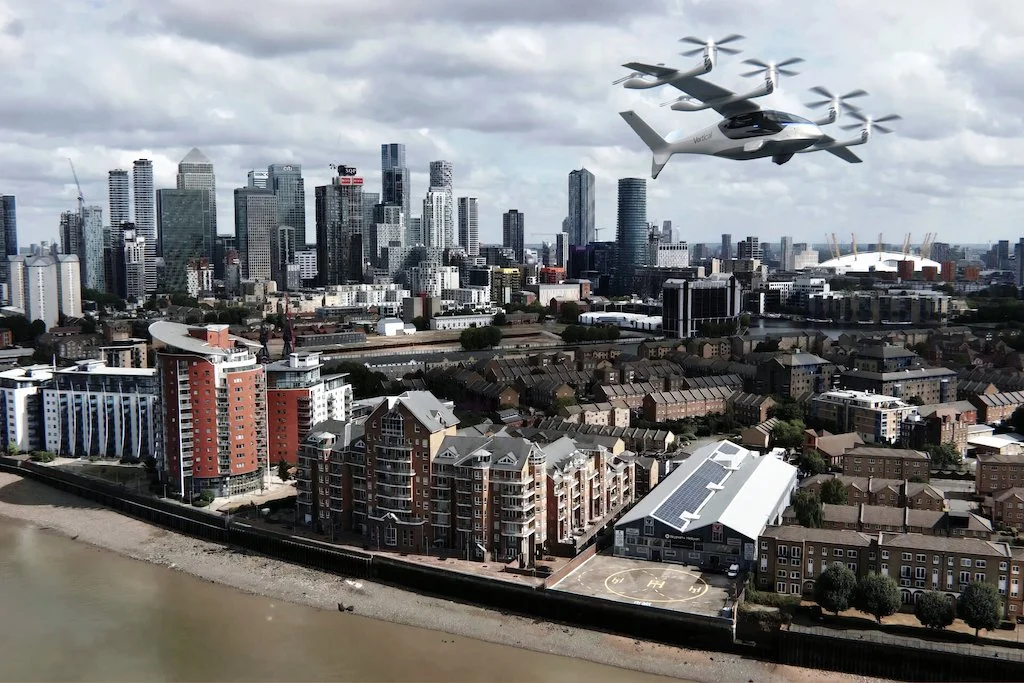 Vertical Aerospace, Skyports Infrastructure and Bristow reveal plans for UK’s first electric air taxi network