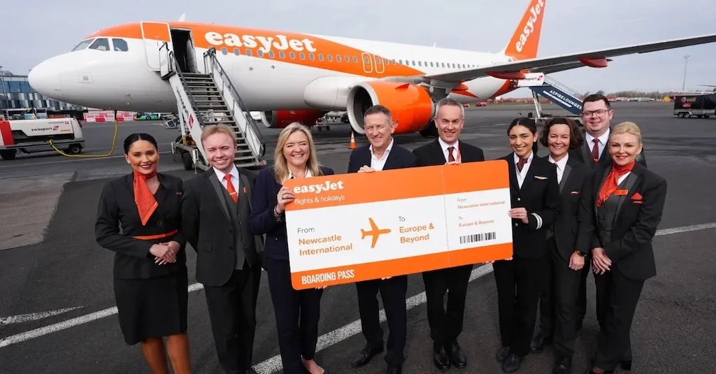 EasyJet confirms new base at Newcastle Airport as part of UK network expansion