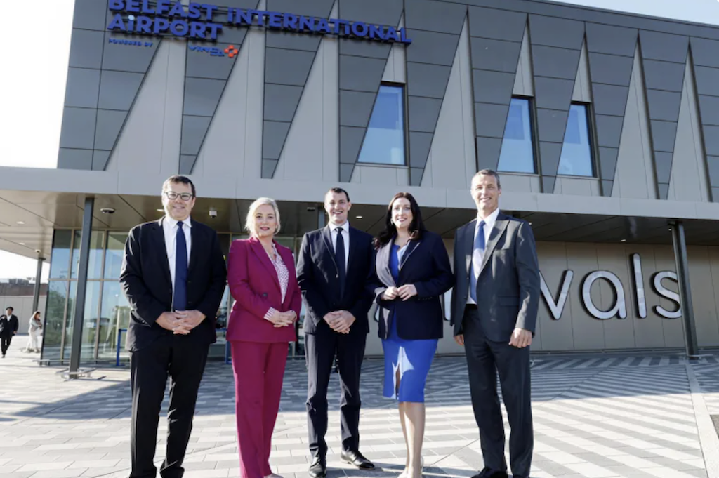 Belfast International Airport opens first phase of £100m redevelopment