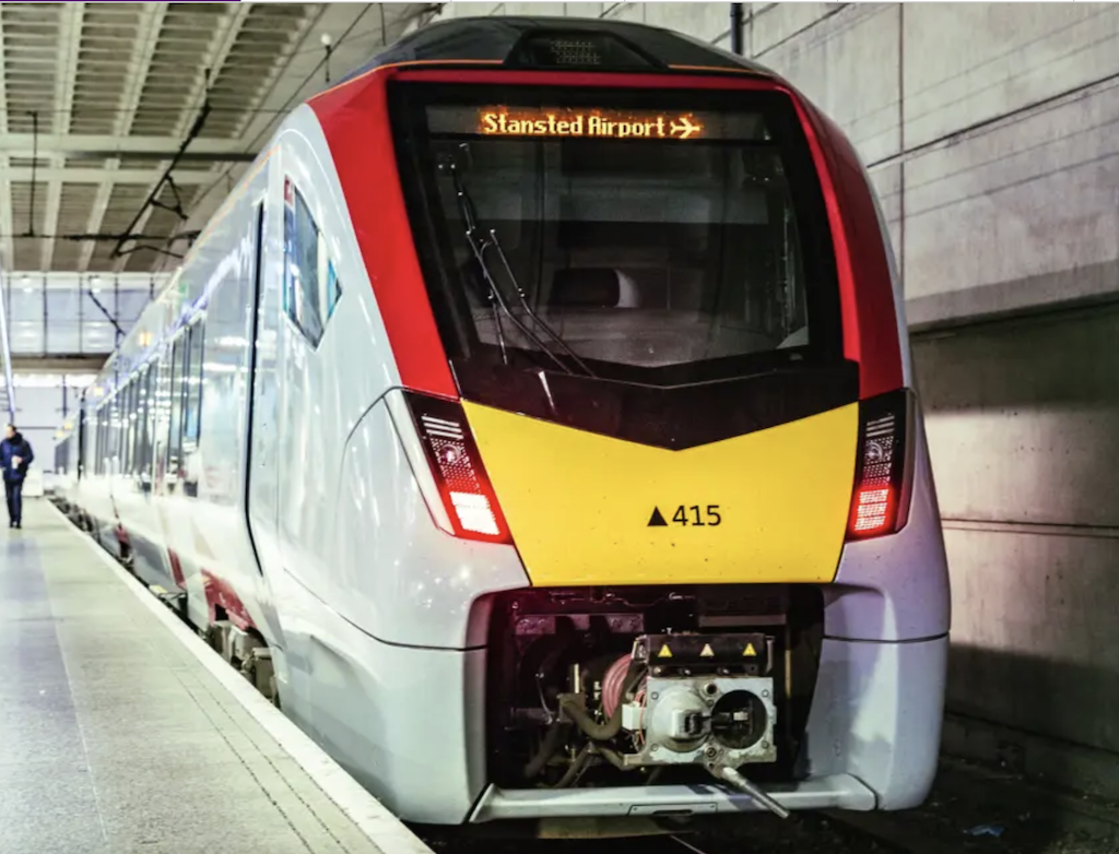 Stansted trials overnight rail services to improve access beyond normal operating hours