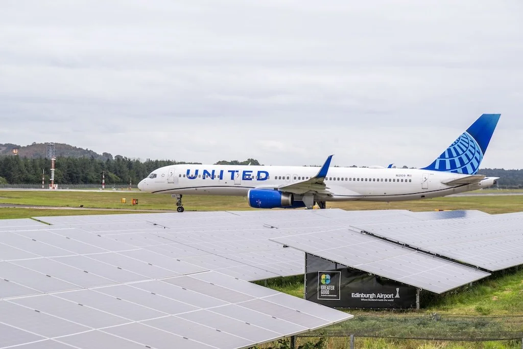 Edinburgh Airport opens airside solar farm supplying a quarter of  energy needs