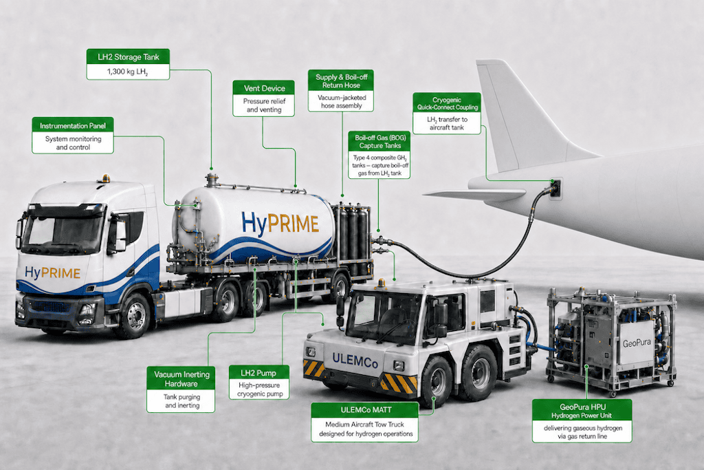ZeroAvia to lead UK project testing mobile hydrogen refuelling for airports