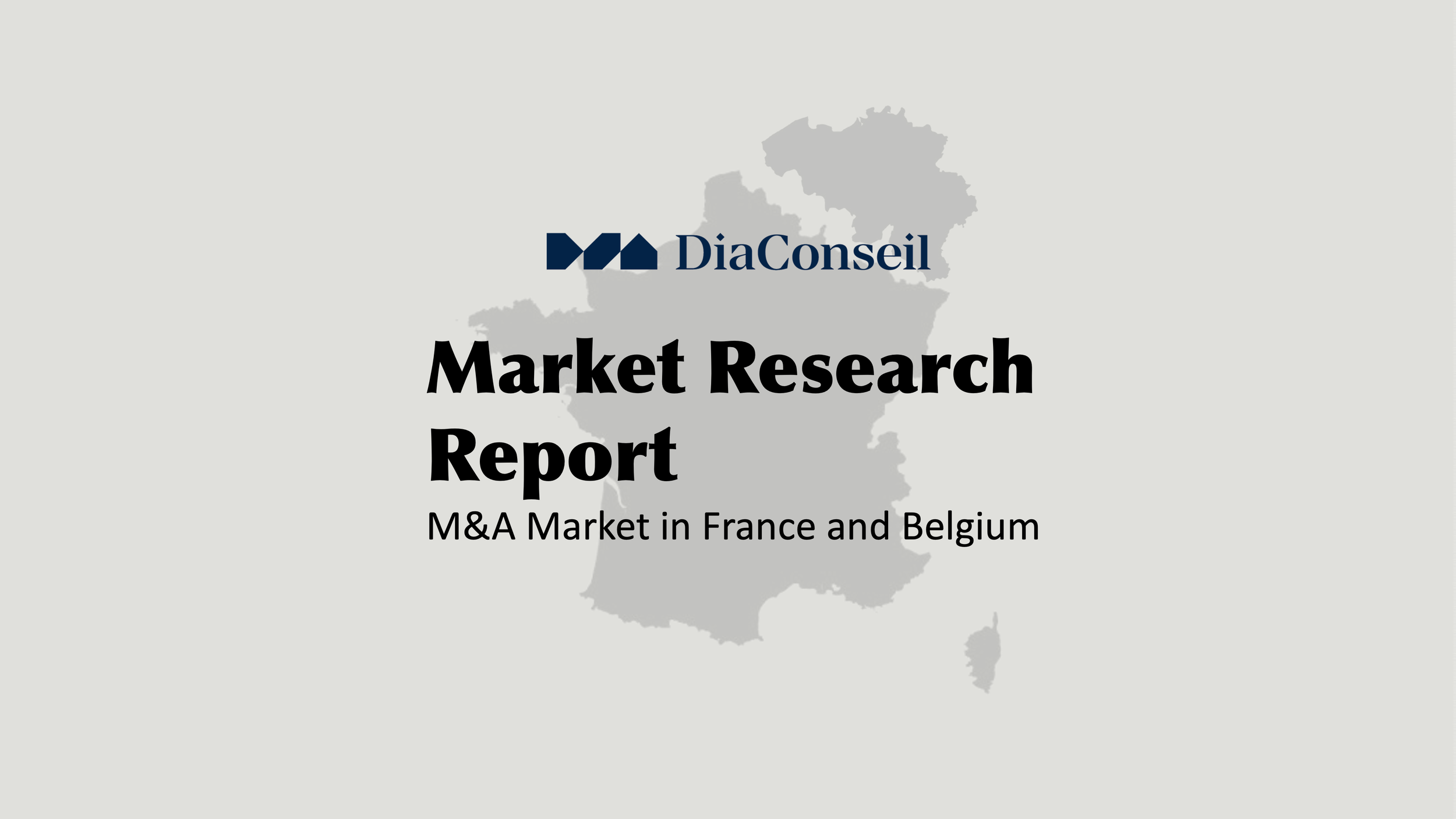 Market Research - M&A Market In France and Belgium