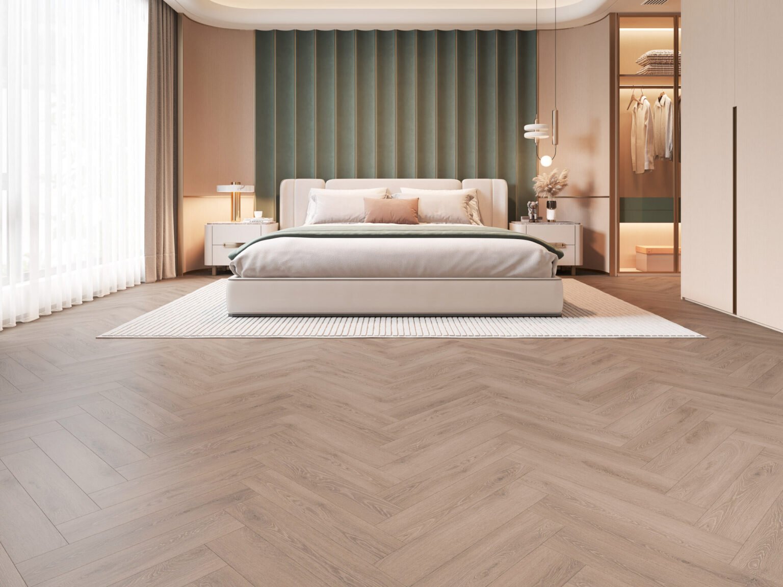 OPERA-OAK installed in a bedroom