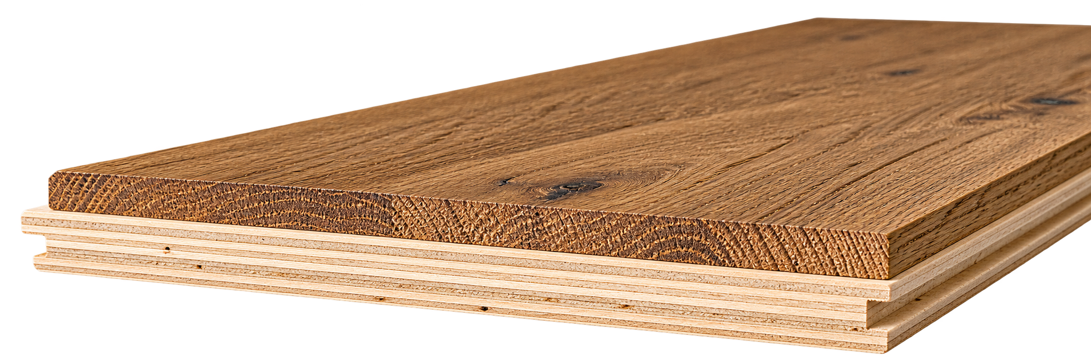 Engineered Plank, Side View