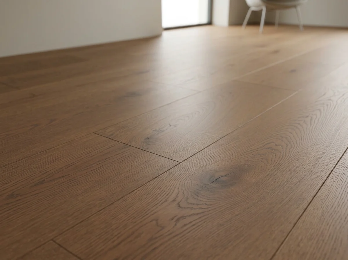 Stained effect floor