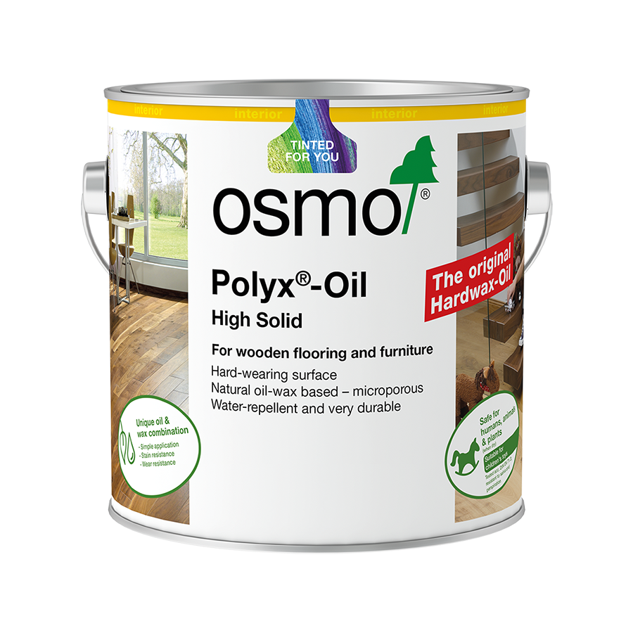 Osmo Polyx-Oil Original – 2.5 Litre (Clear Matt, Satin, Semi-Matt or Gloss)