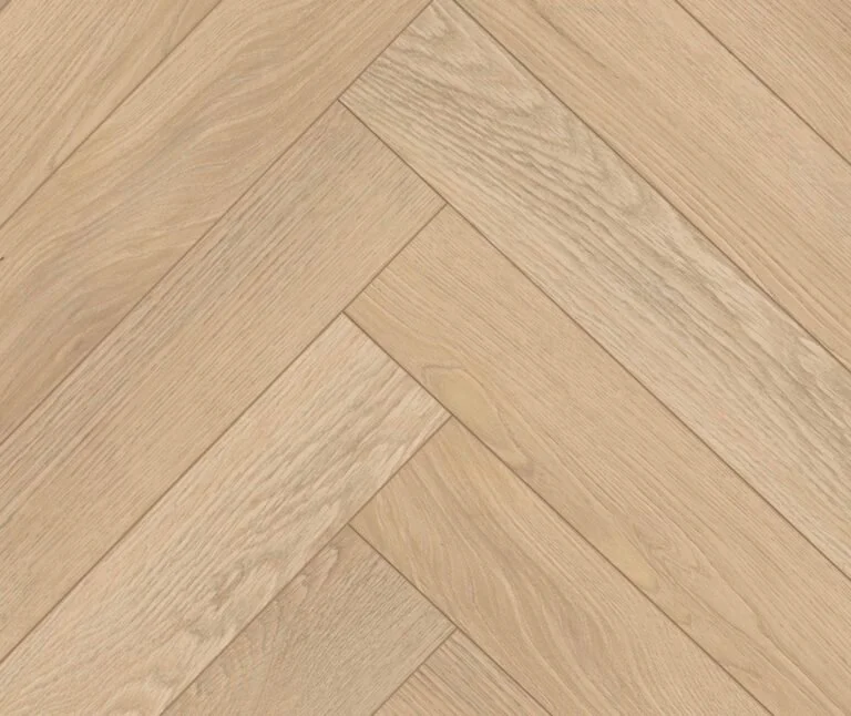 Terra-Herringbone laminate shade