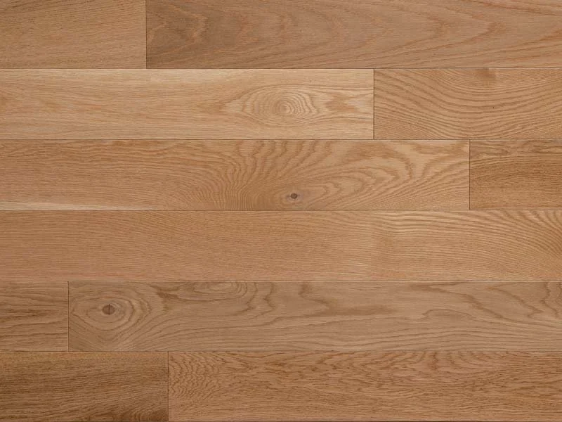 Wickham American white oak Naked 107mm solid hardwood flooring super matt lacquered Canadian Plus grade