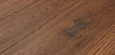 smoked hardwood floor