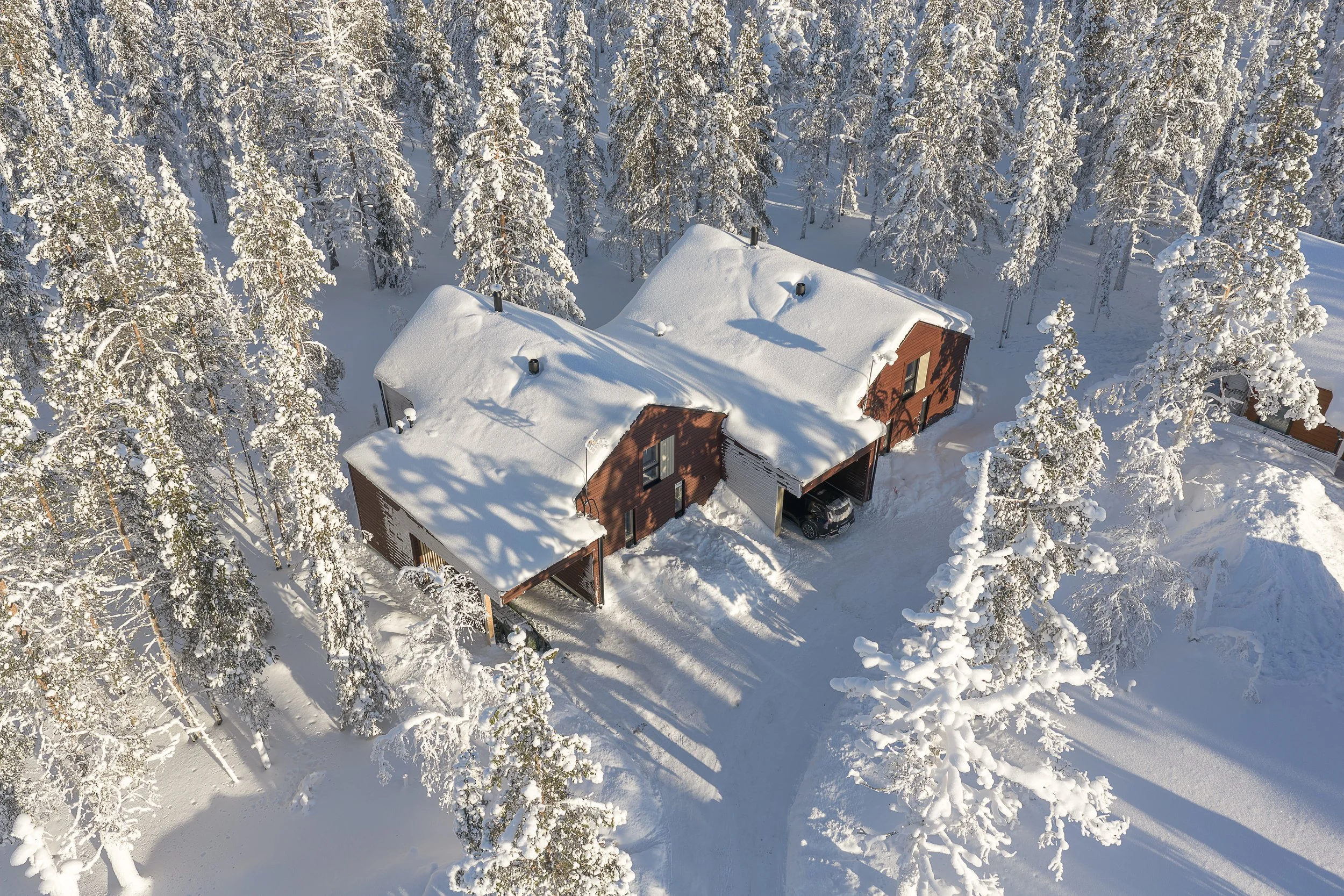 Ilmakuvaus Äkäslompolo