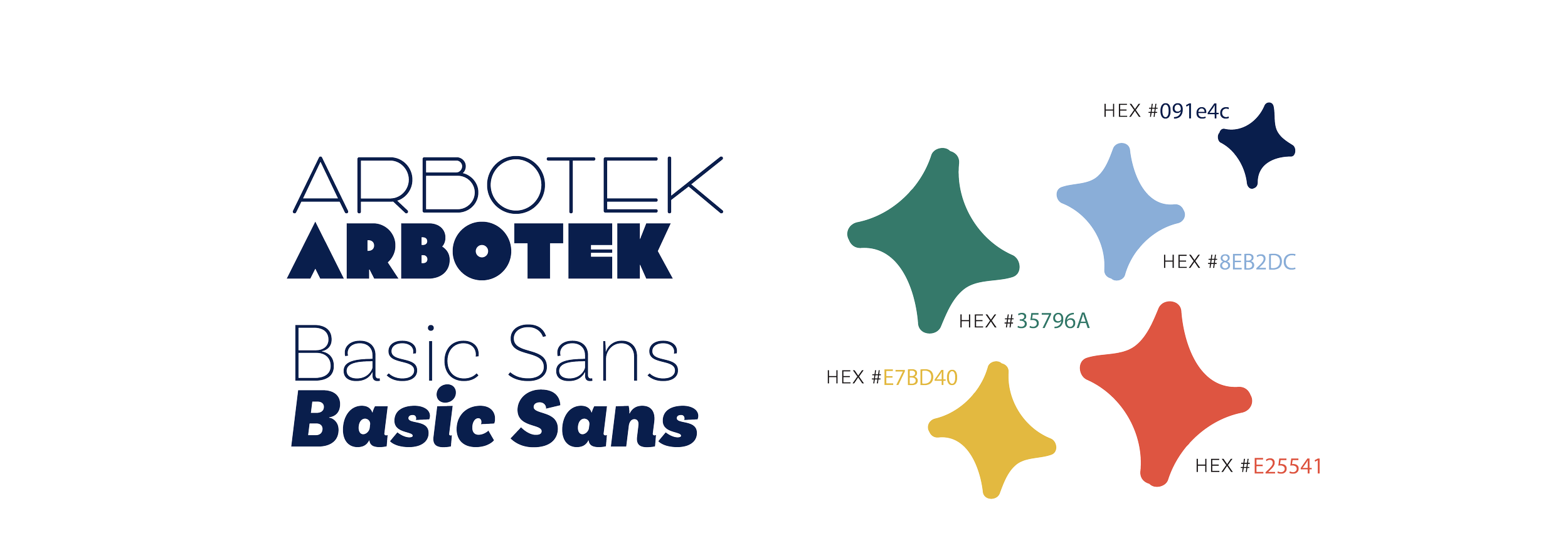 Typography and Color Palette