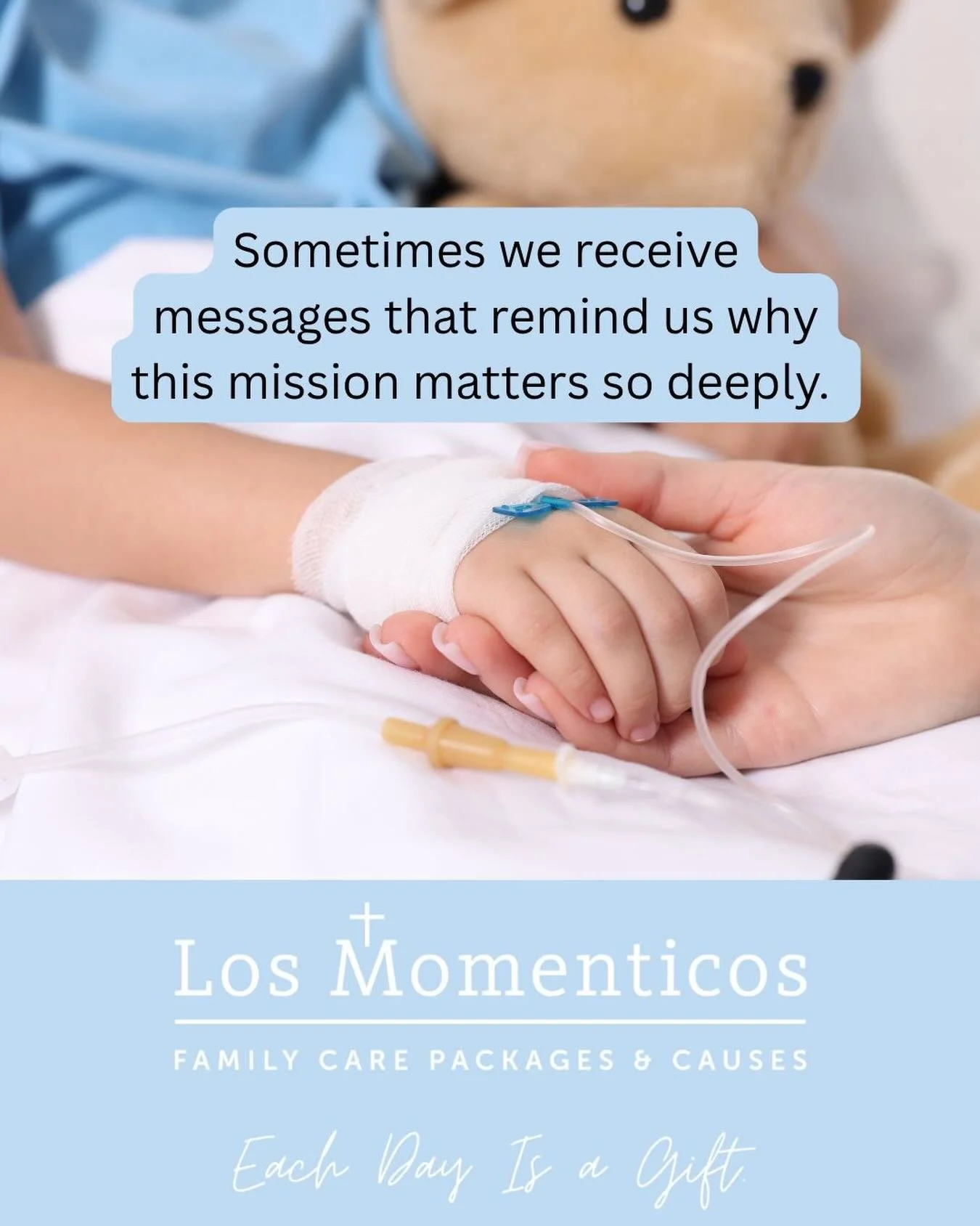 Sometimes we receive messages that remind us why this mission matters so deeply. 🤍

Recently, a family shared their experience after their child was hospitalized following a sudden and very serious accident. What began as a normal day quickly turned