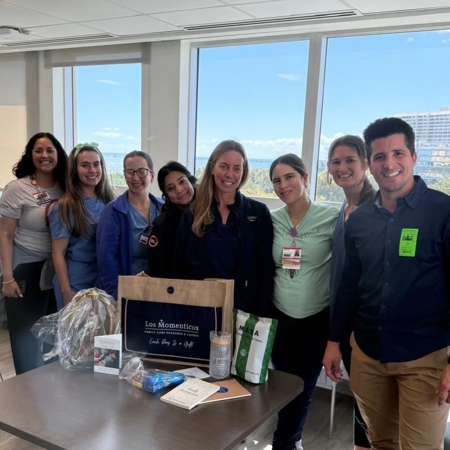 This week, we had the honor of speaking to the NICU staff at Mercy Hospital and introducing Los Momenticos. 

Standing in front of the nurses, doctors, and team members who walk families through their most fragile moments was incredibly meaningful. T