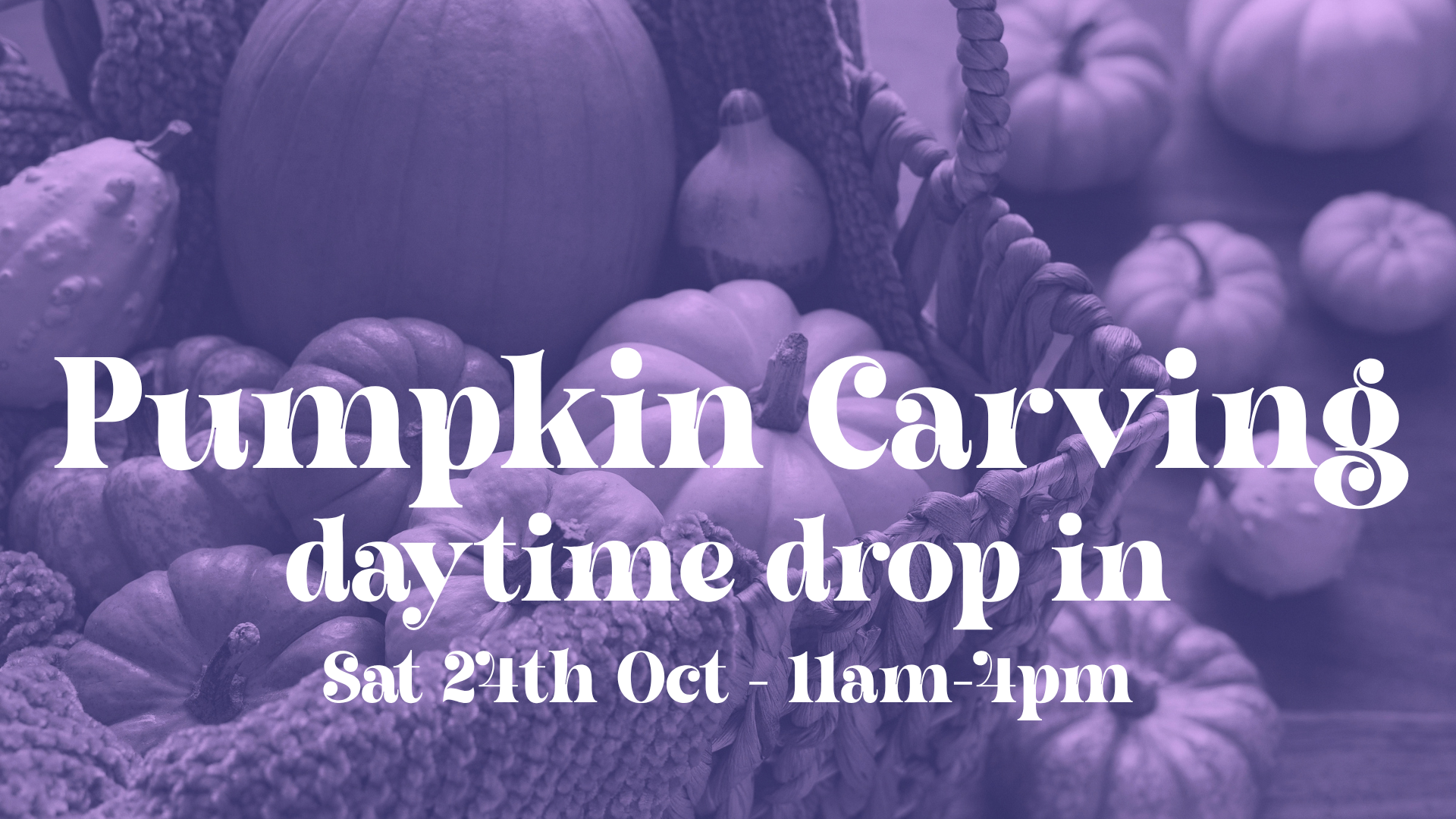 Pumpkin Carving (Daytime Session)