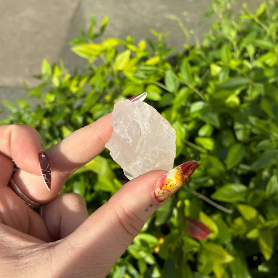 Raw Rose Quartz (Small)