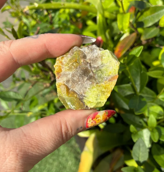 Raw Green Opal - Madagascar
