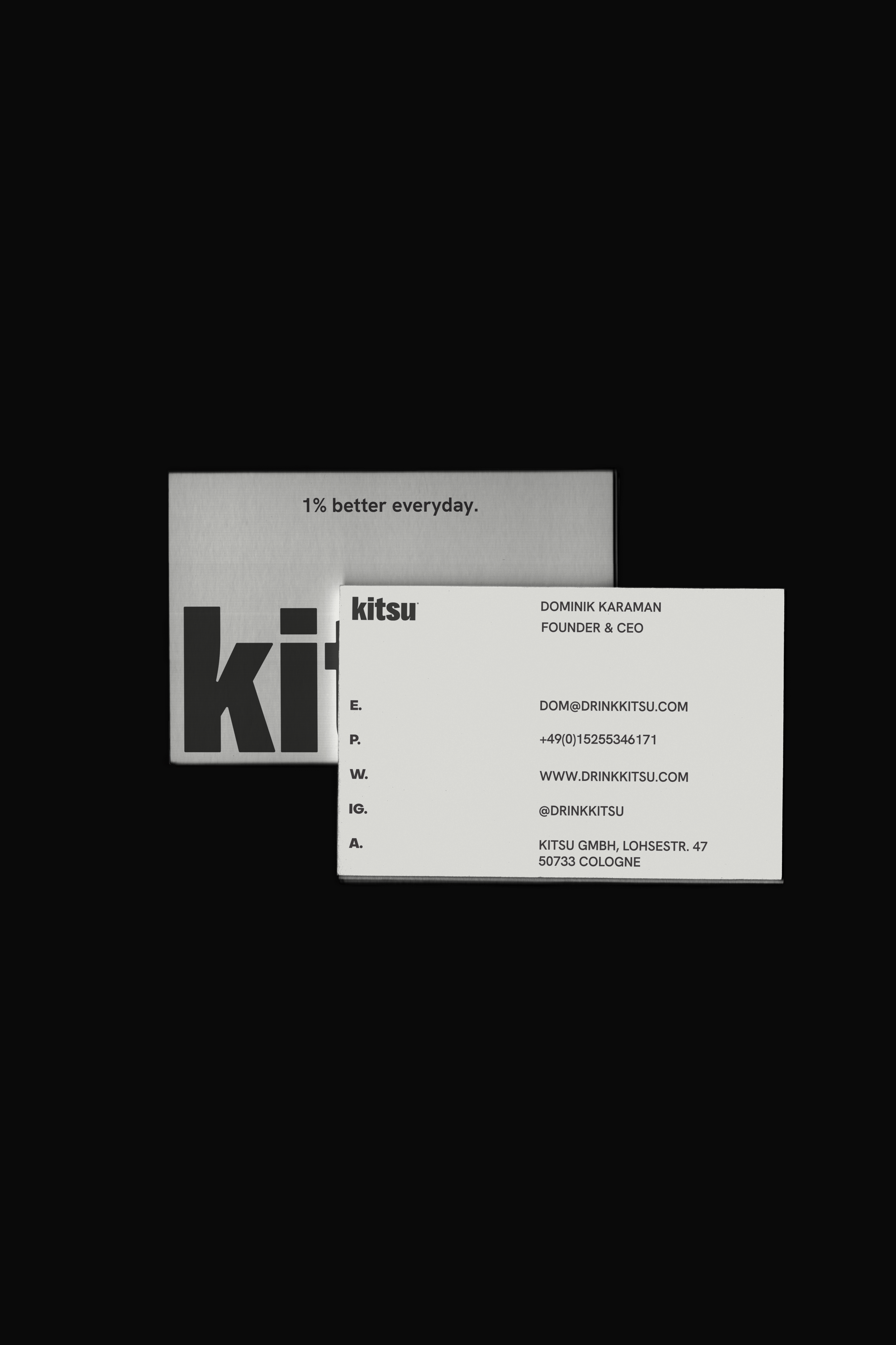 Kitsu business card