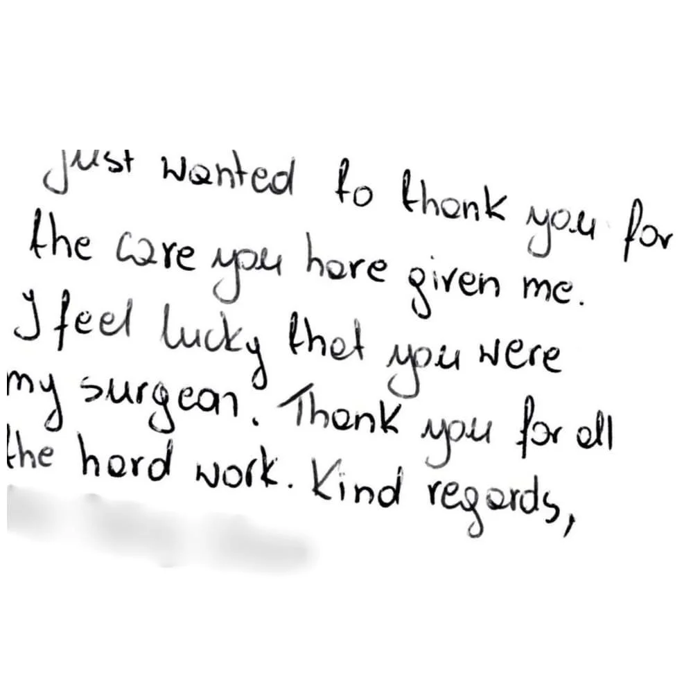 Mr Gordan Grahovac Review from patient 4