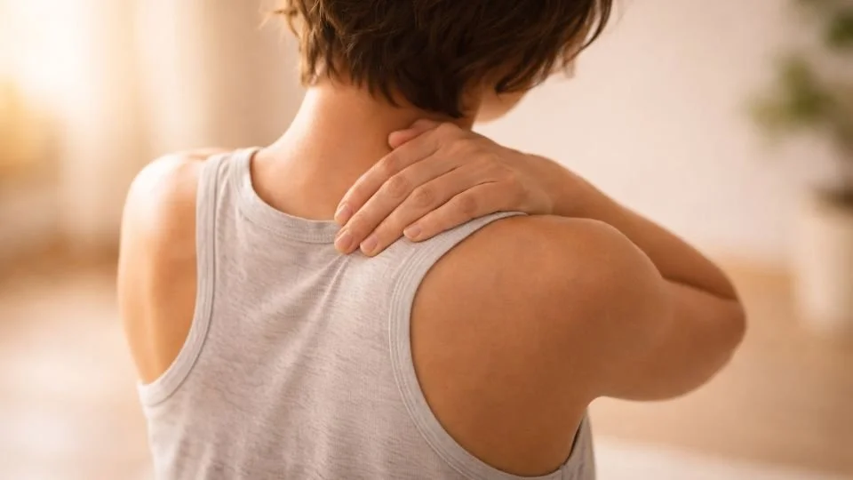 Women suffering from neck pain due to spinal stenosis seeking spinal surgery