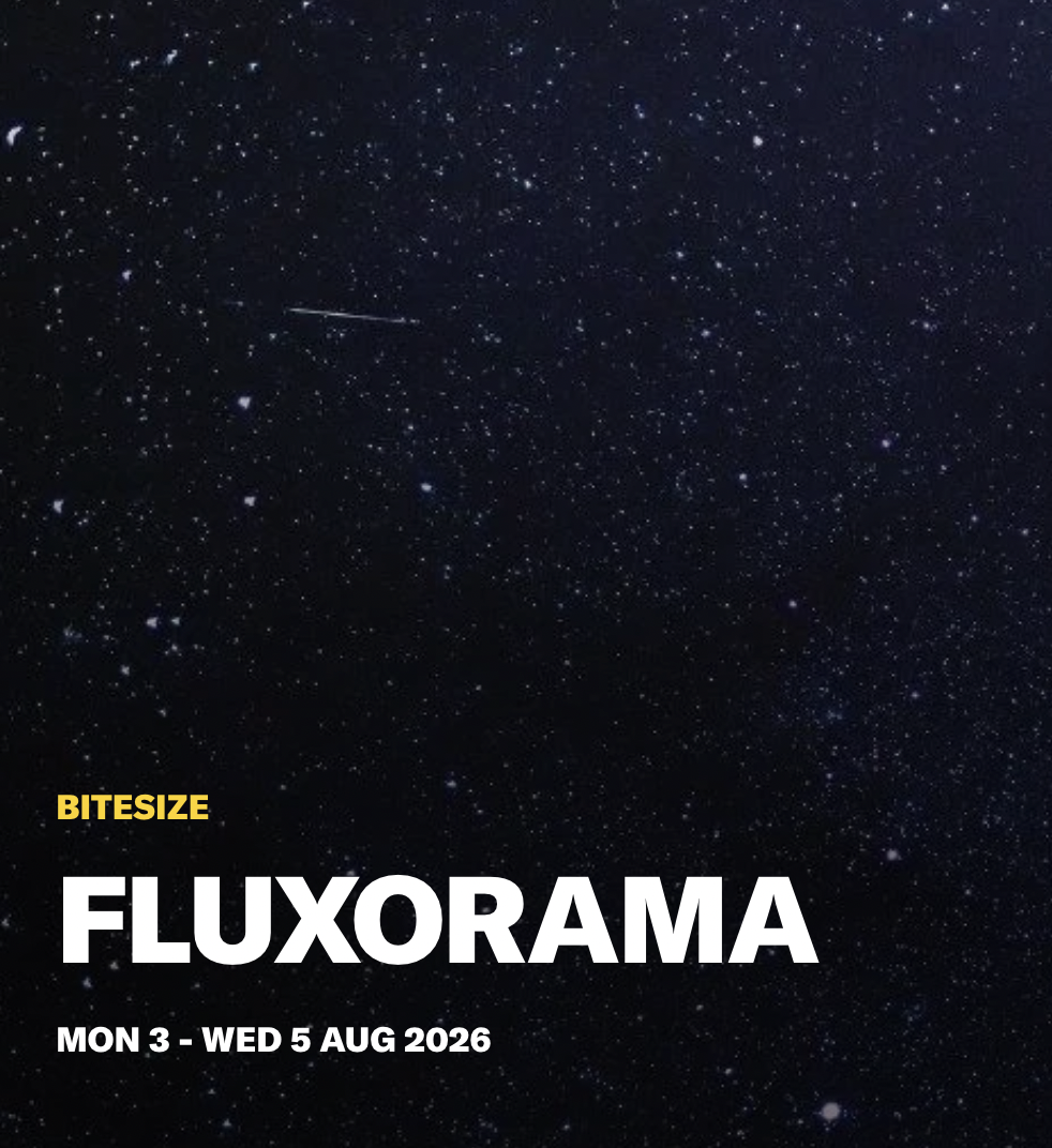 Fluxorama at riverside Bitesize festival