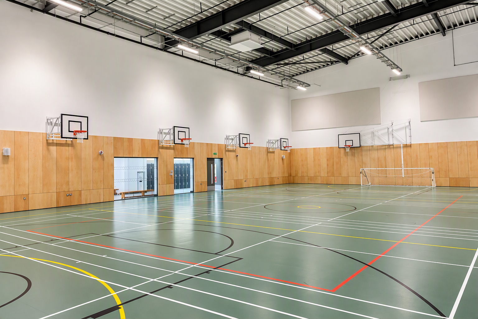 Deanestor provided fitted sports furnishings