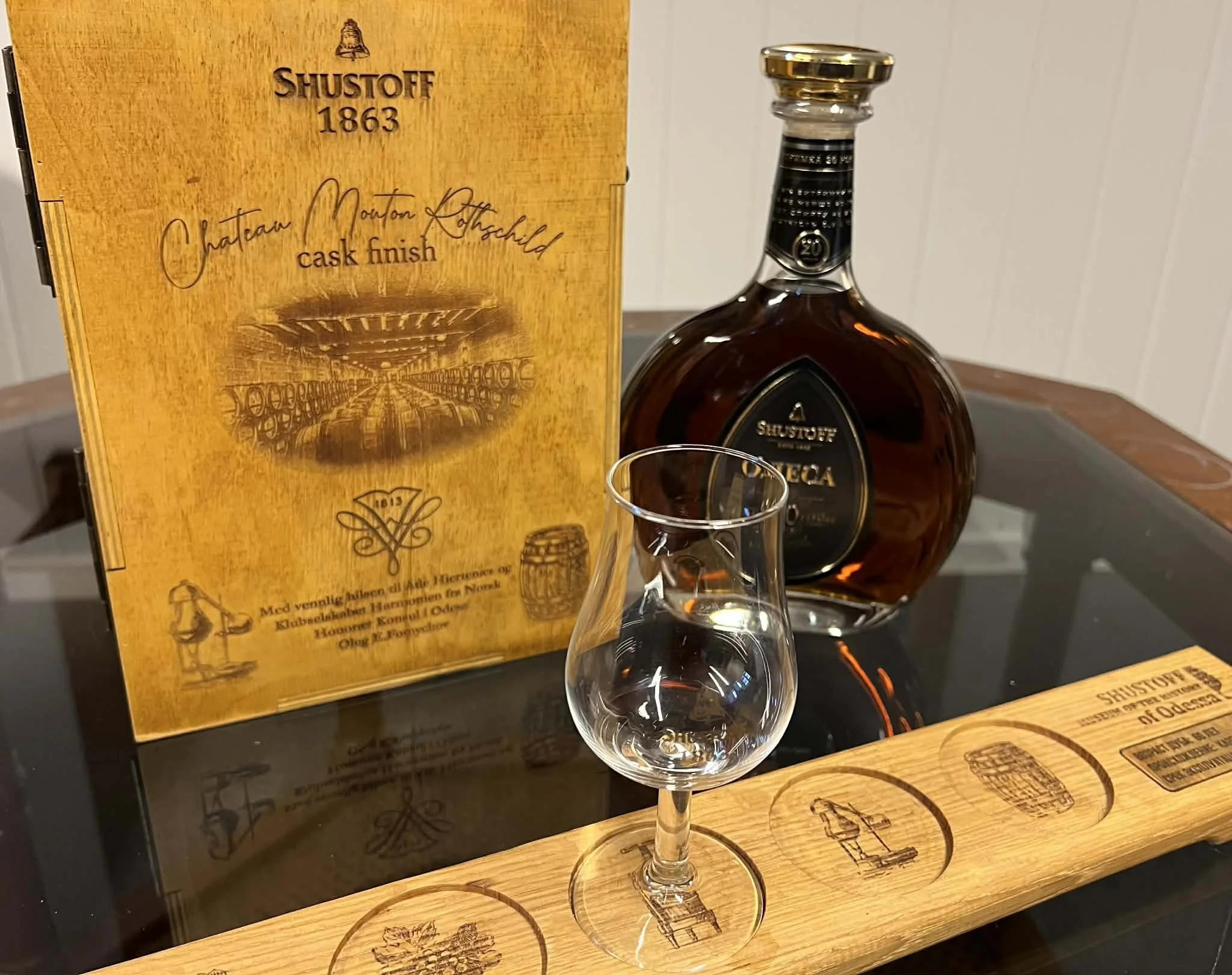 Lanserer ukraina-brandy med historisk bakgrunn