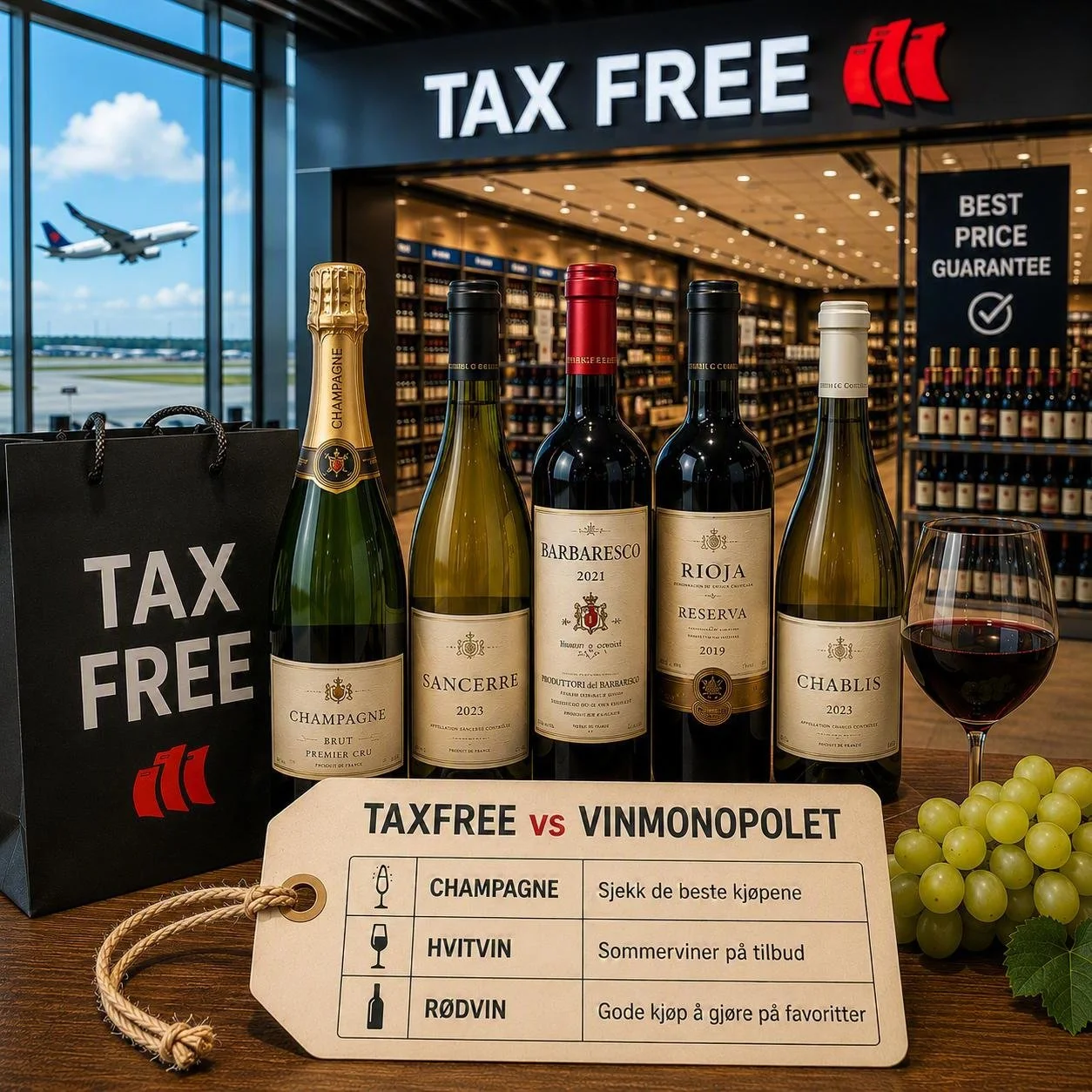 Dette er de beste vinkjøpene på taxfree