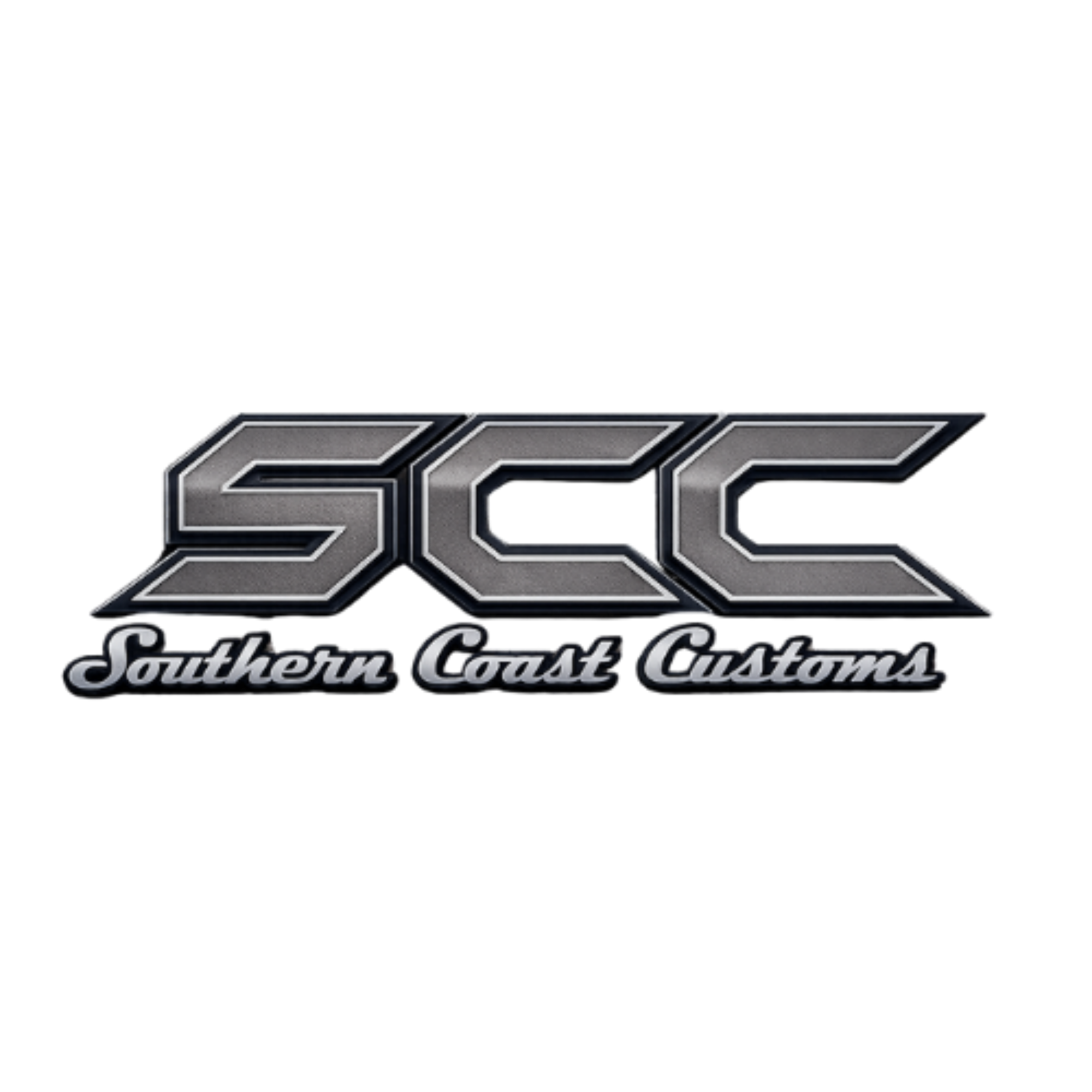 Southern Coast Customs sponsor logo for Connor Martin Music featuring custom automotive and southern lifestyle branding.