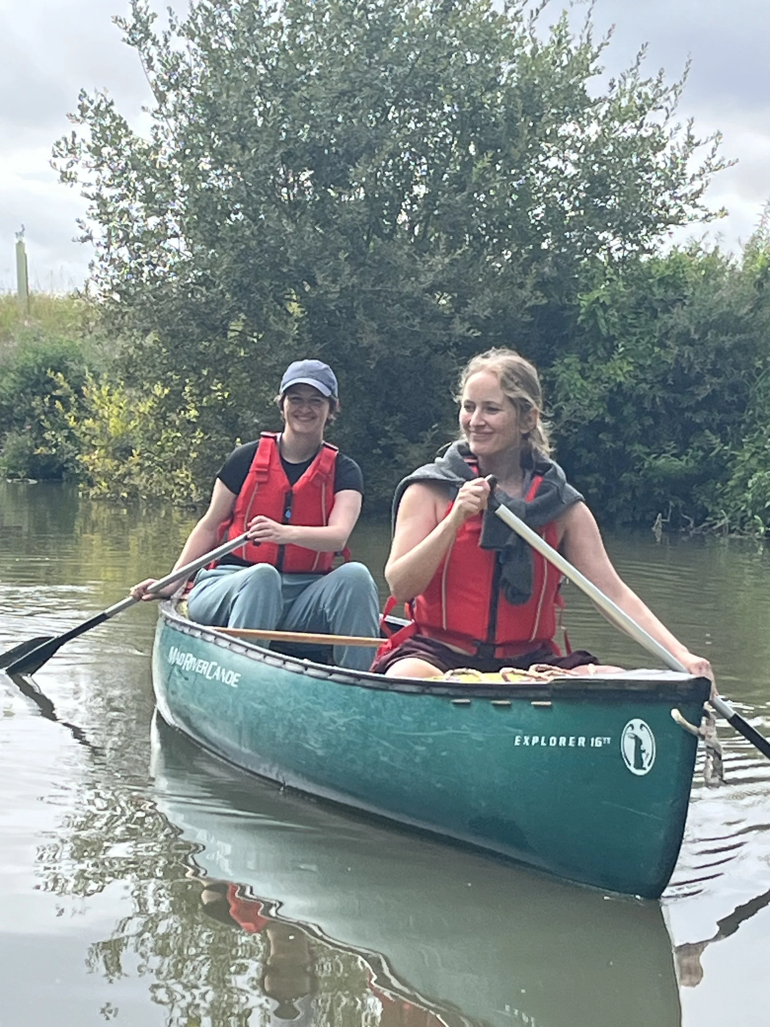 Canoeing on the Thame