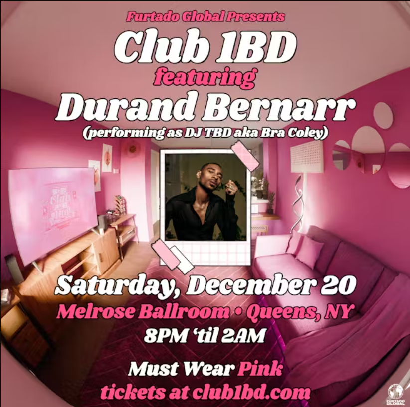 Club 1BD ft. Durand Bernarr (DJ Set)