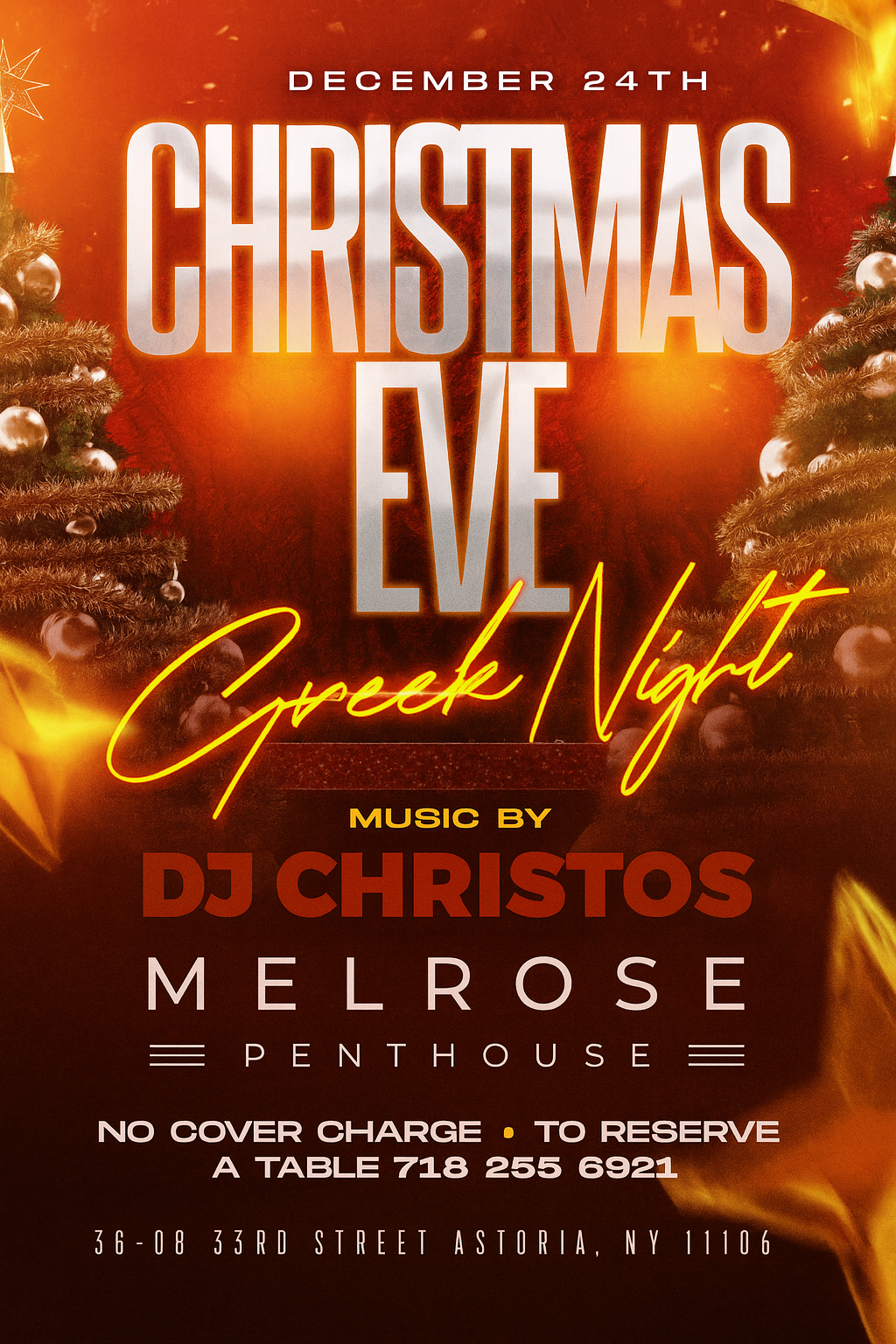 Christmas Eve Greek Night 