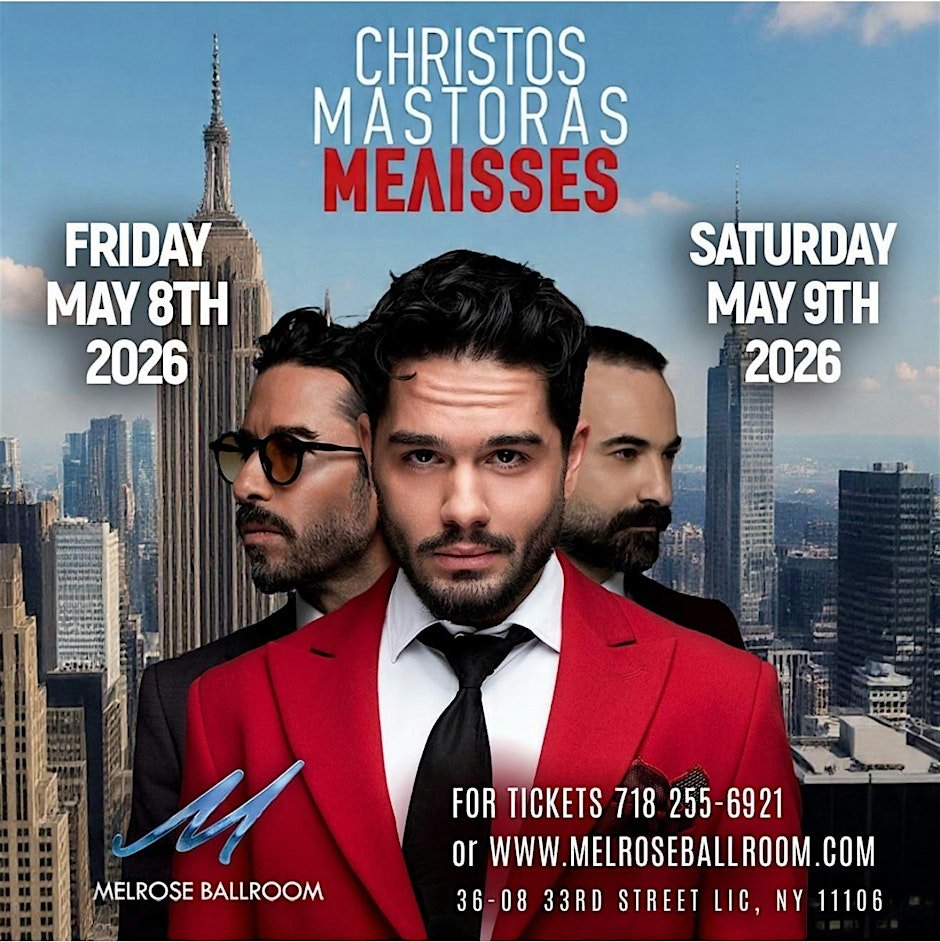Saturday Night w/Christos Mastora/Melisses Live
