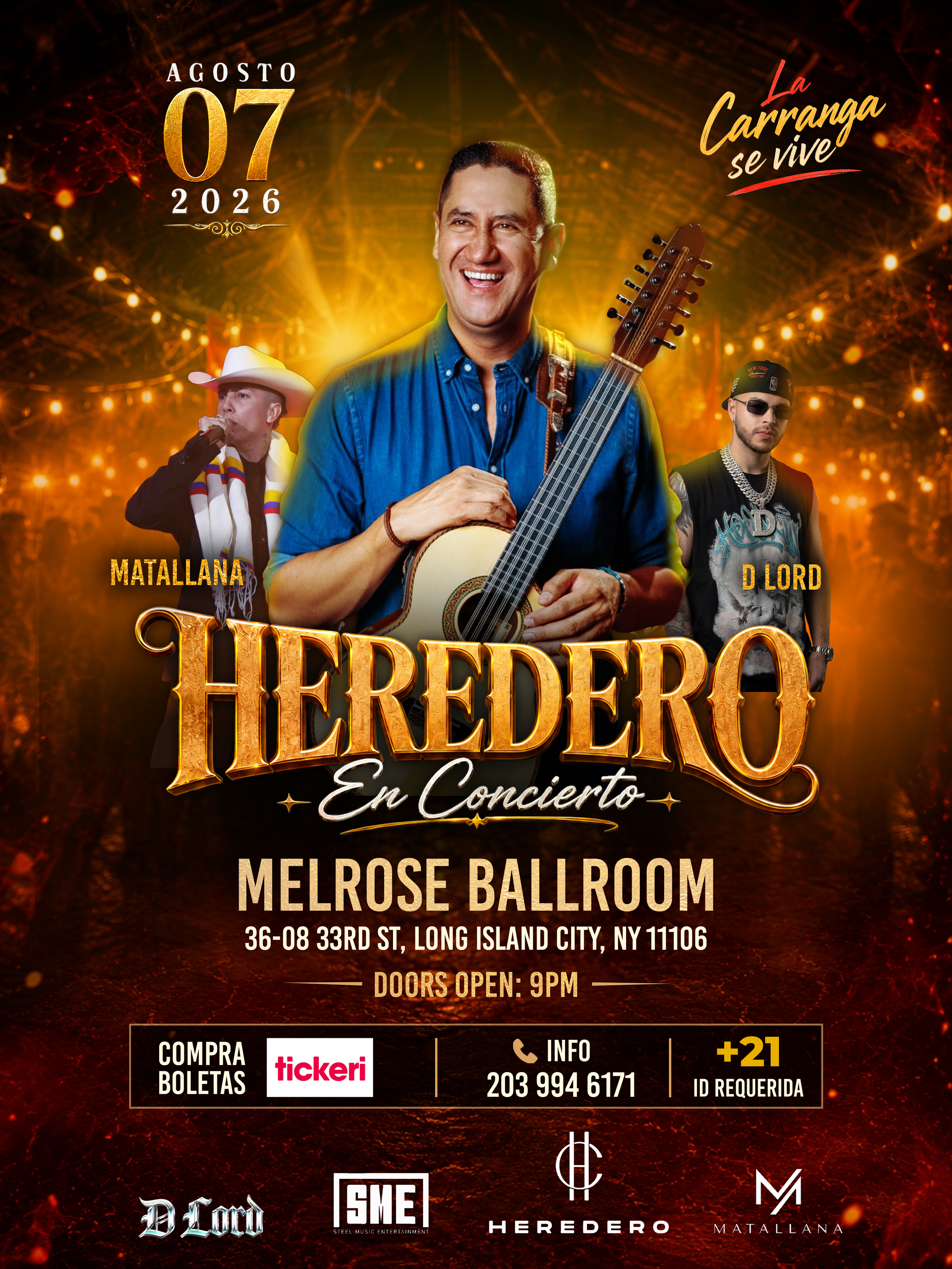 HEREDERO CARRANGA EN CONCIERTO
