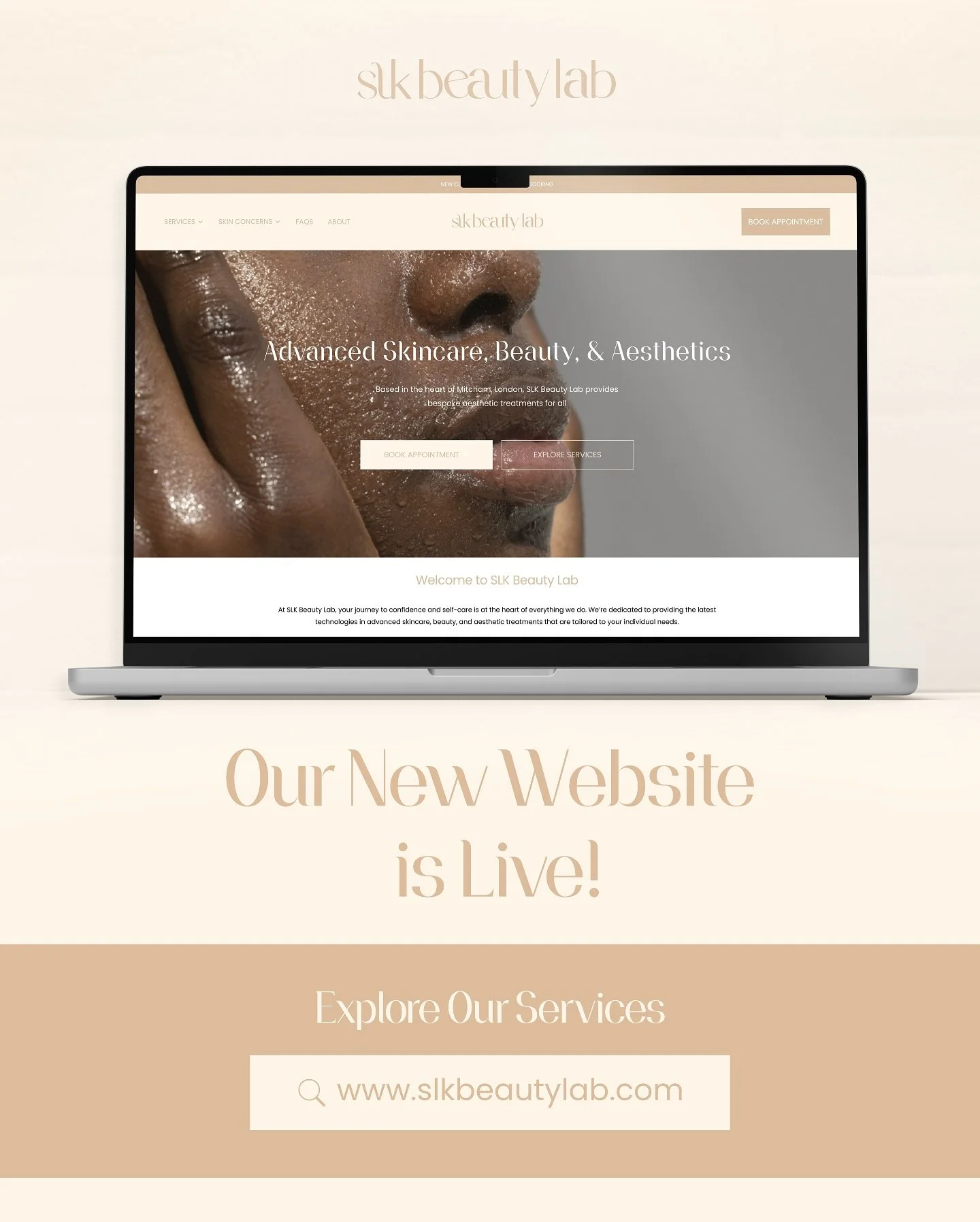 ✨ THE SECRET IS OUT! ✨ Our brand new website is officially LIVE! 🎉

We&rsquo;ve been working behind the scenes to create a space that&rsquo;s user friendly, clear, and packed with everything you need from detailed treatment info to easy online booki