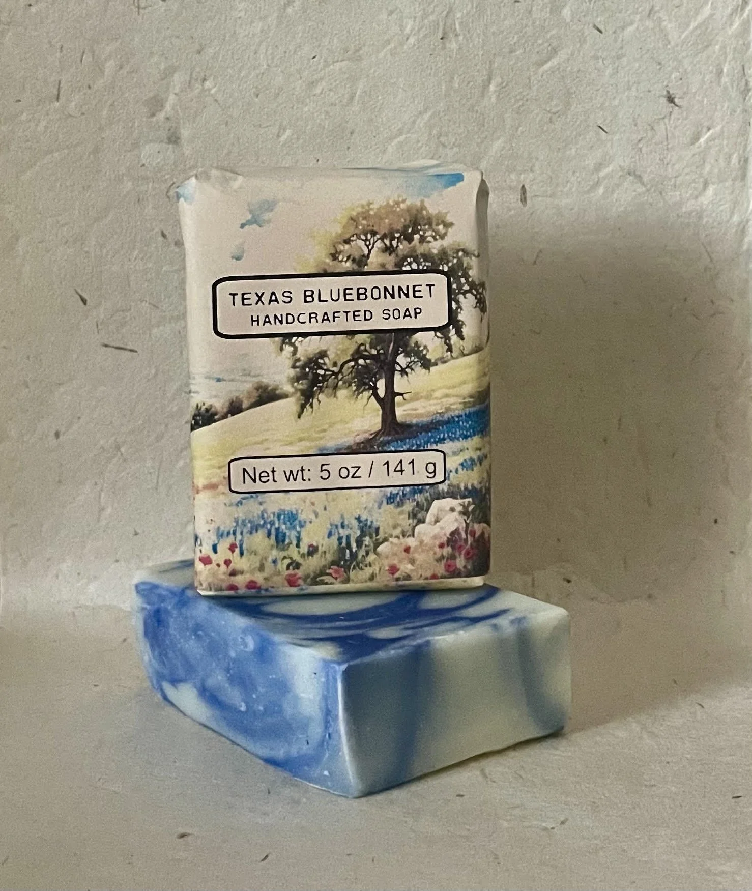 Texas Bluebonnet Soap - Paper Wrapper