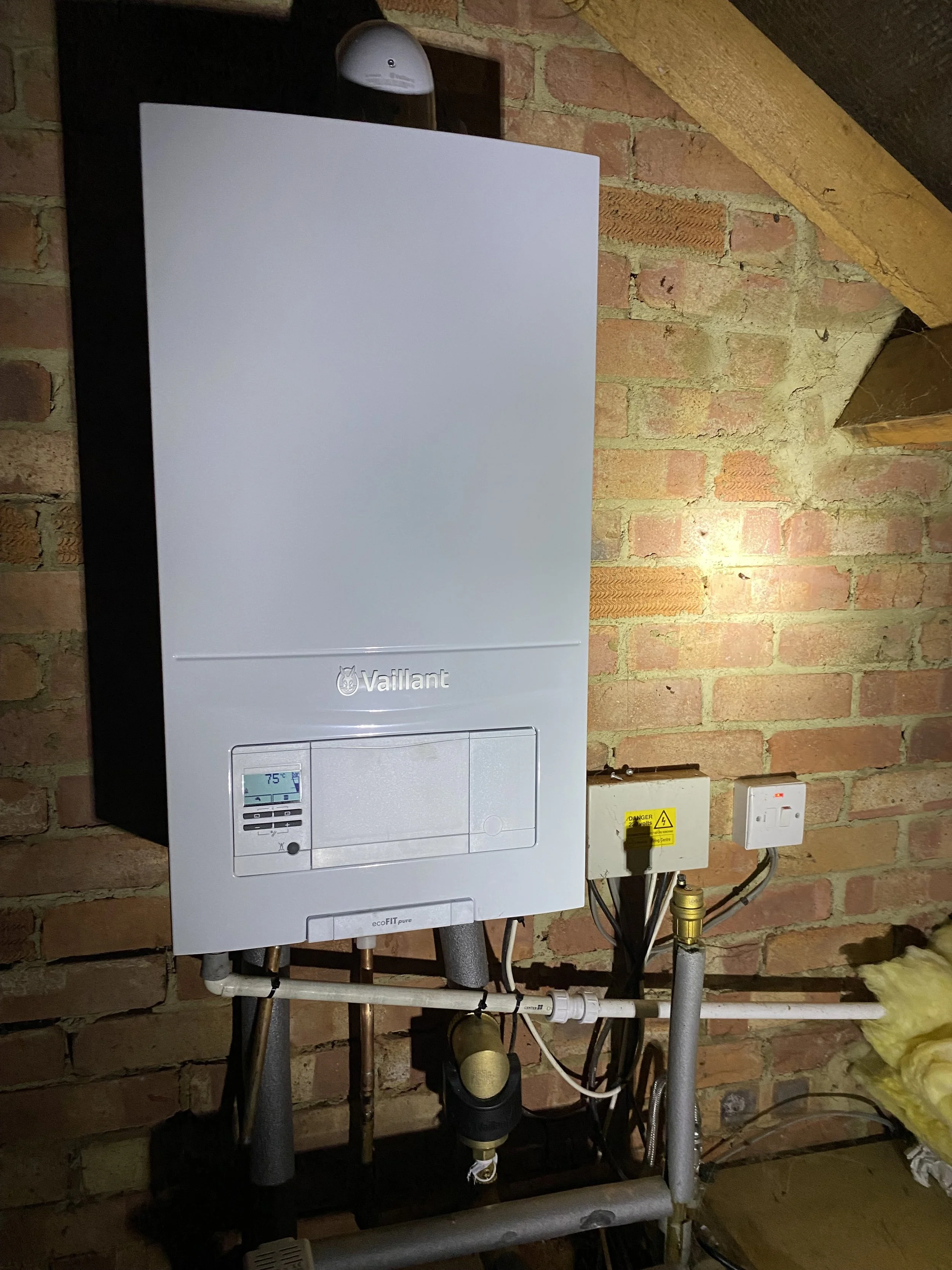 6 The Batch, Ashcott - New boiler installation .jpg