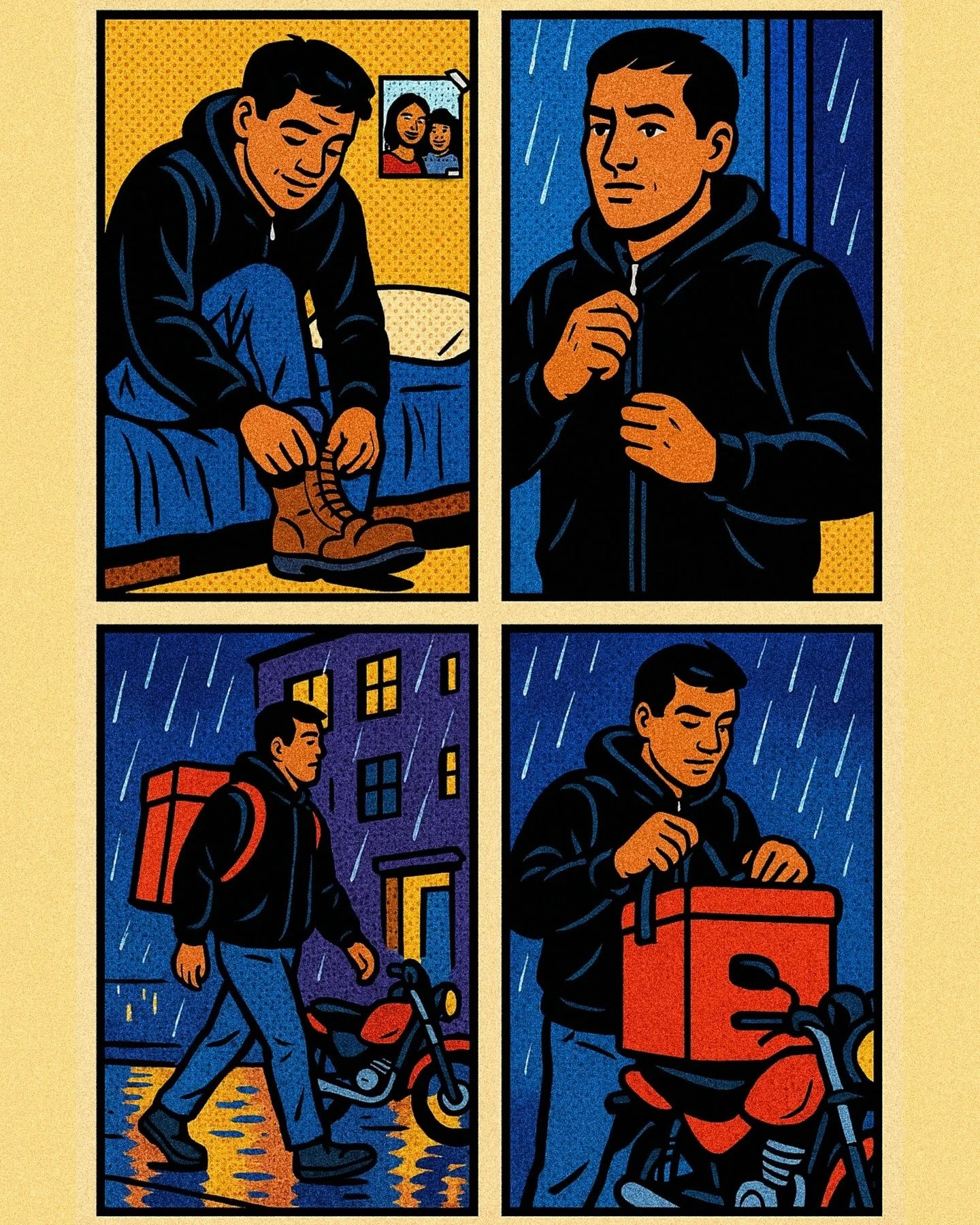 Some meals carry more than flavor. They carry distance, the kind that aches. They carry sacrifice, the kind you can&rsquo;t always see. And sometimes, they carry a hope that reaches across borders.

This is the story of a delivery worker from Venezue