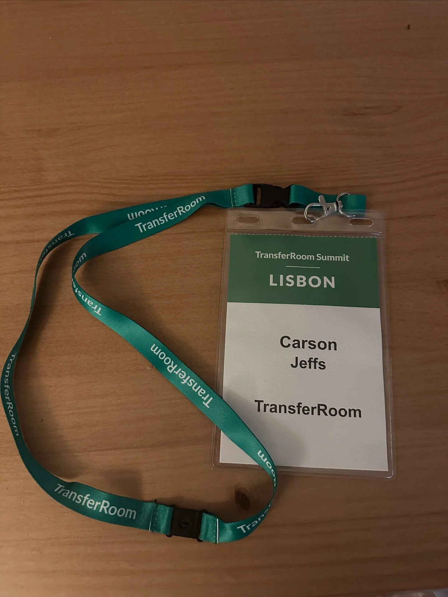 Thank you @transferroom for allowing me to be part of your football summit in Estoril/Lisbon. The experience was amazing and inspires me to continue my journey in football