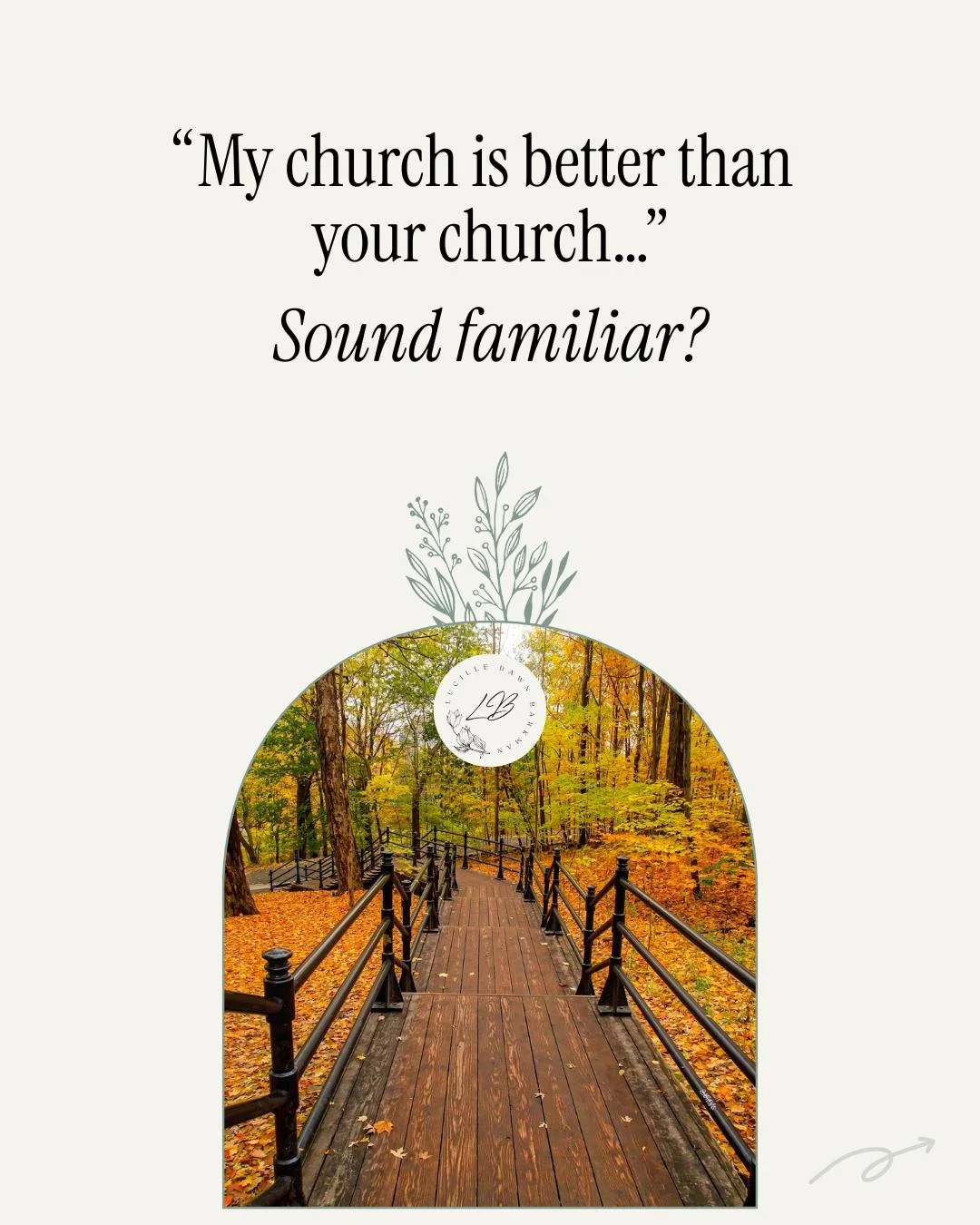 So many of us have felt the sting of &ldquo;us vs. them&rdquo; in faith communities. But maybe holiness isn&rsquo;t about being right &mdash; maybe it&rsquo;s about being loving. What would change if we stopped competing and started caring?

#LeadWit