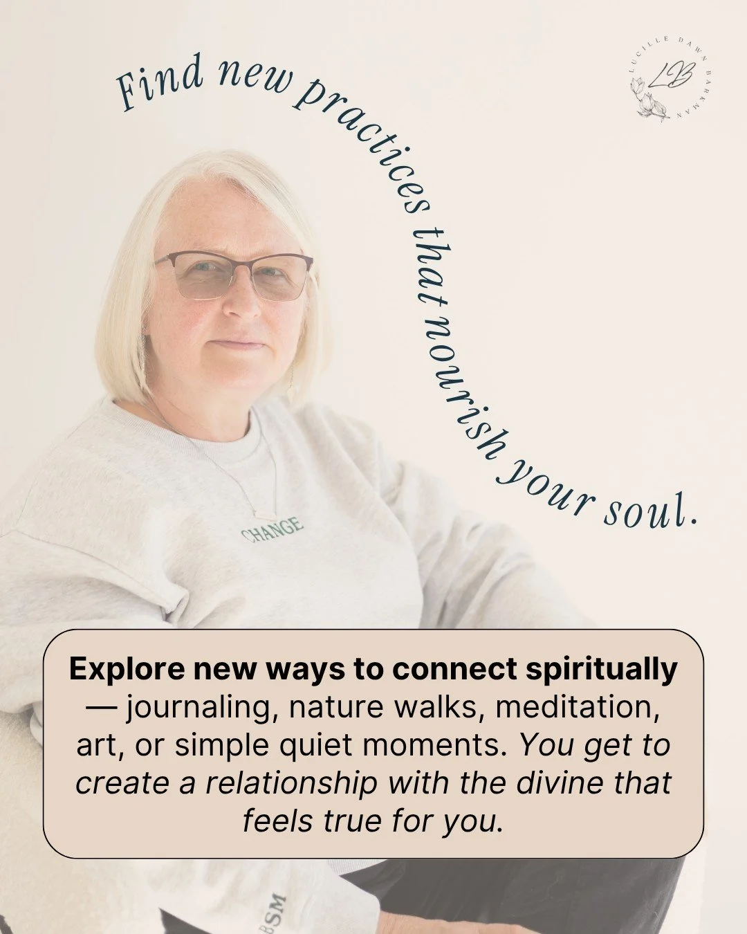 Visit https://www.lucilledawnbarkman.com/store/p/journal-prompts for my free Faith Transition Journal Prompt Guide.

#Deconstruction #FaithJourney #BigGod #LifeTransitions #SpiritualHealing #Exvangelical #DeconstructionJourney #ReligiousTrauma #Heali